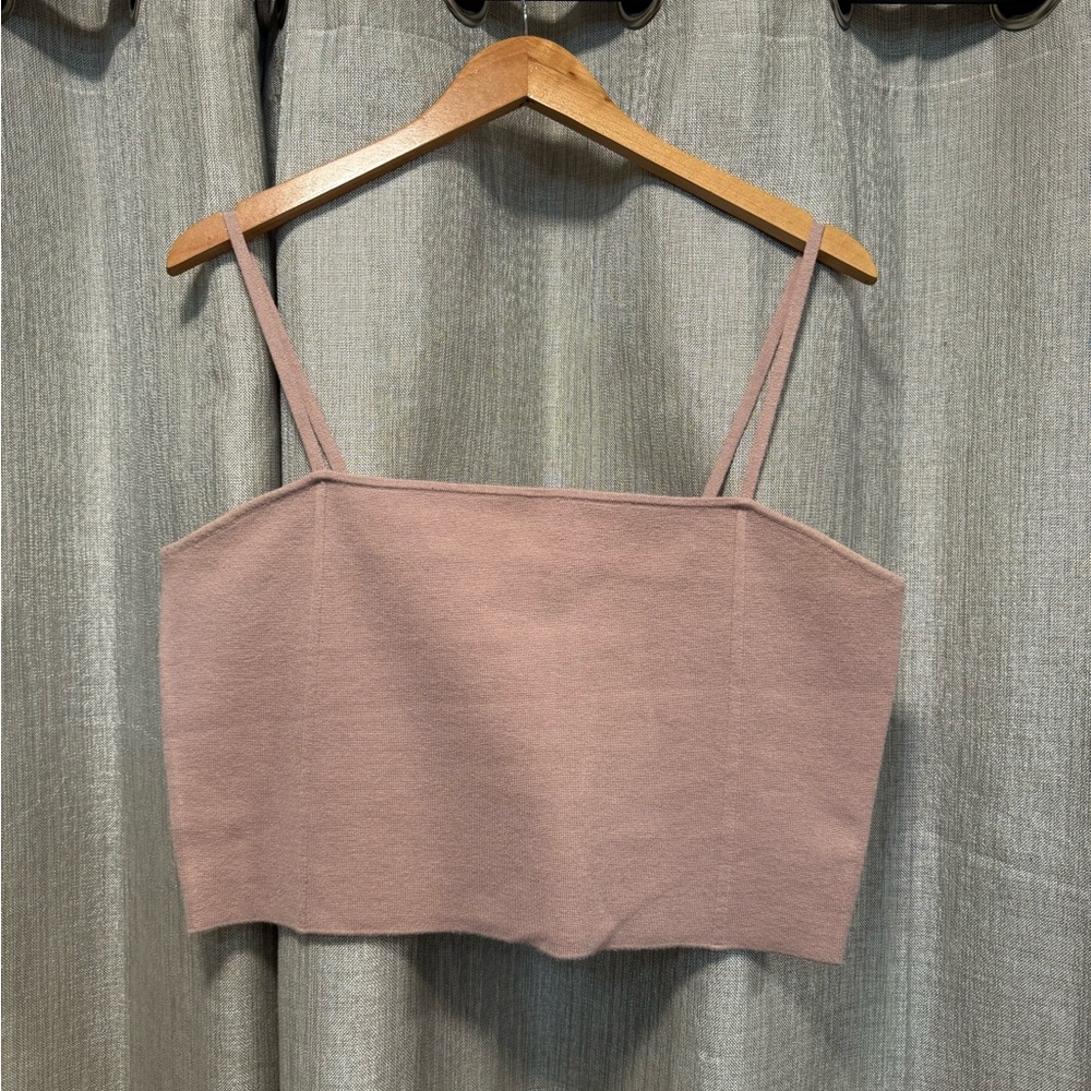 Women's Express Dusty Mauve Sleeveless Top